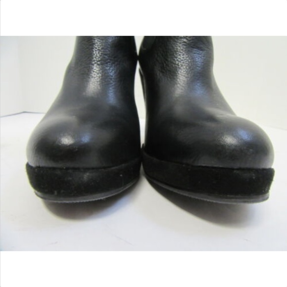 CORSO COMO Black Leather Coast Ankle Boots - Picture 4 of 7